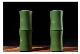 来自孔子的礼物 儒家文化创意产品不饮盗泉手工陶瓷杯竹节杯 伴手礼 单个